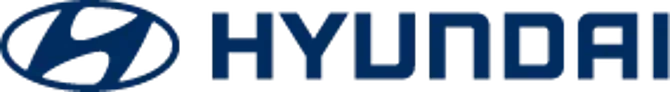 Hyundai Logo blau-weiss