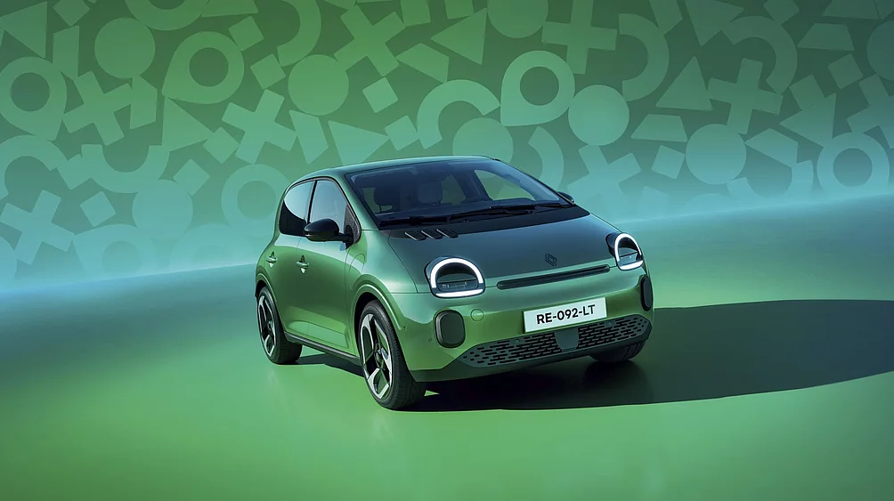 Renault Twingo E-Tech grün Slider