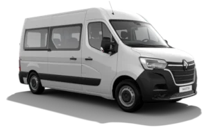 Renault master-combi in weiß