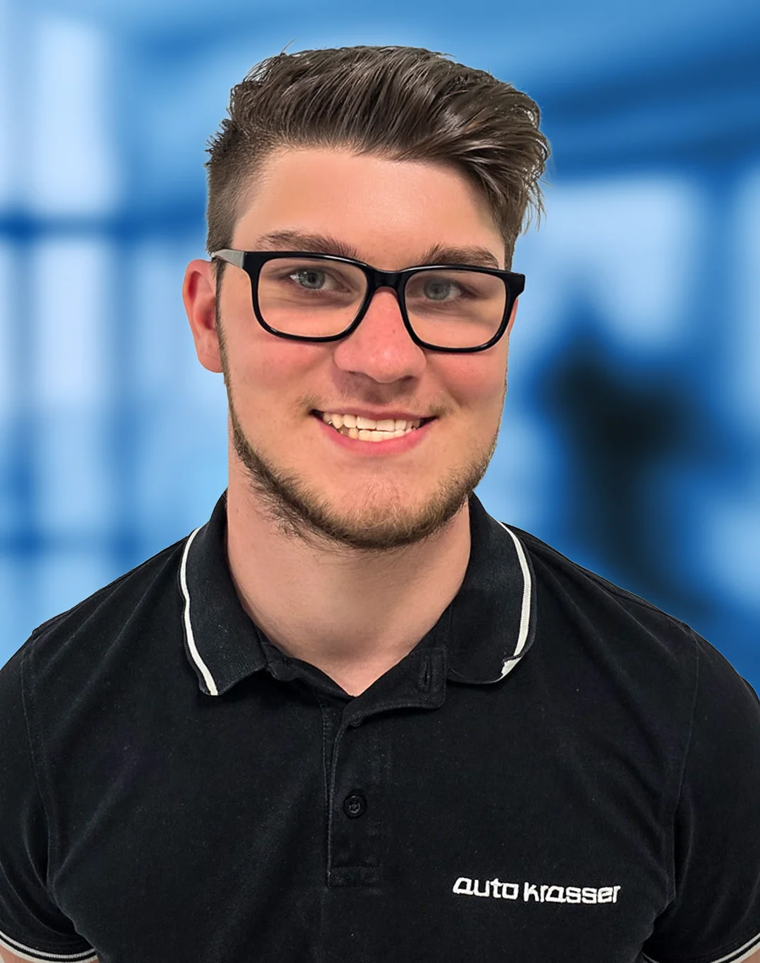 Auszubildender Automobilkaufmann Marcel Kohle
